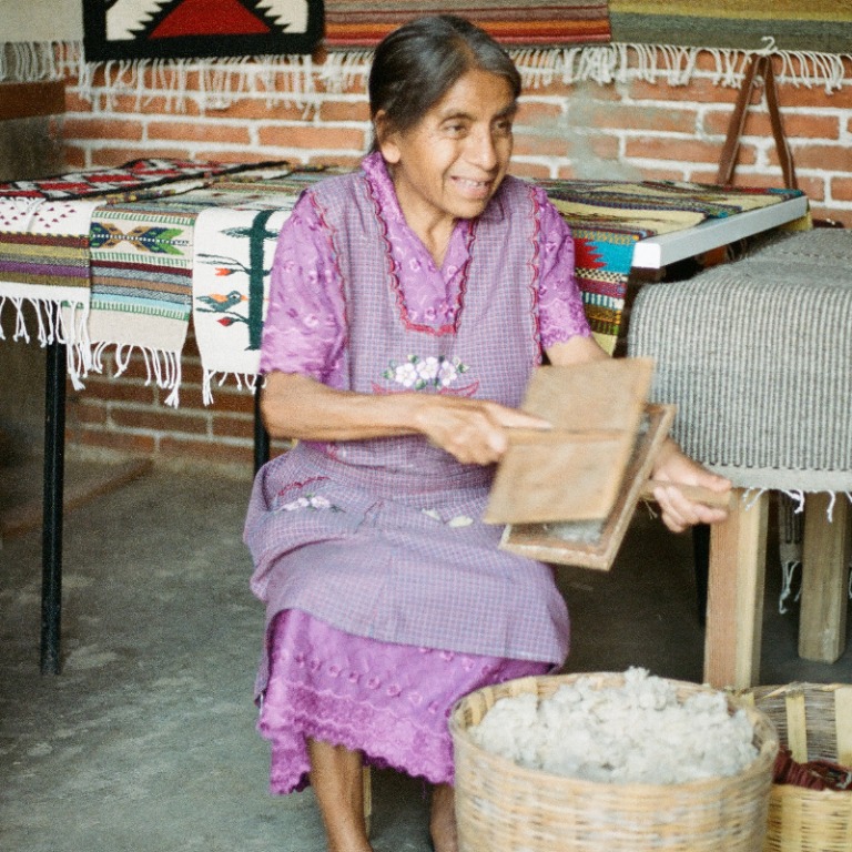 Picture of woman working in rural setting