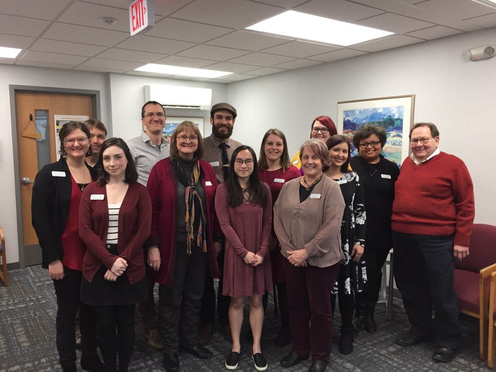 Catholic Charities staff photo, Spring 2019. 